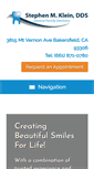 Mobile Screenshot of drstephenklein.com